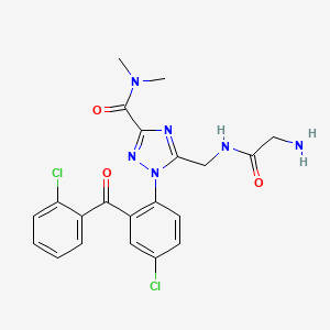 Rilmazafone structure, CAS 99593-25-6