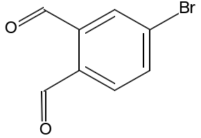 4-Bromophthalaldehyde structure, CAS 13209-32-0