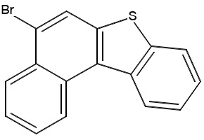 5-bromonaphtho[2,1-b][1]benzothiole structure, CAS 189097-35-6