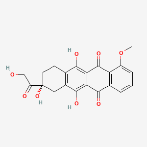 7-DEOXYDOXORUBICINONE structure, CAS 38554-25-5