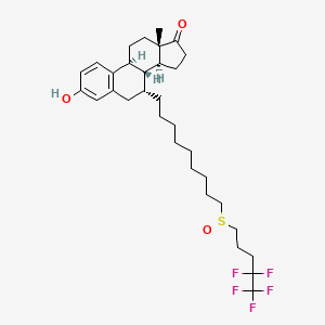 Fulvestrant 17-Ketone structure, CAS 403656-89-3
