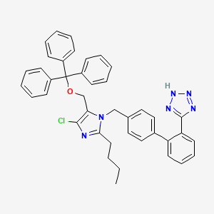 Losartan Trityl Ether structure, CAS 1006062-28-7