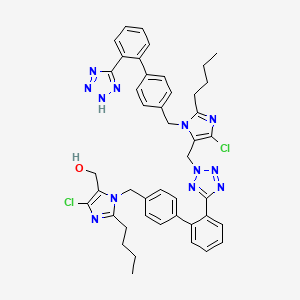 N2-Losartanyl-losartan (Losartan IMpurity) structure, CAS 230971-72-9