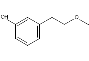 M-(2-Methoxyethyl)phenol structure, CAS 32846-01-8
