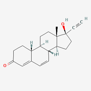 6(7)-didehydronorethindrone structure, CAS 31528-46-8