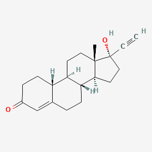 17-epi-Norethindrone structure, CAS 38673-36-8