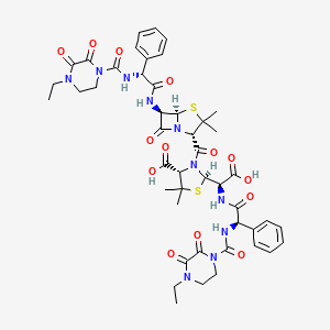 Piperacillin impurity 8/Piperacillin Dimer impurity 3 structure, CAS 2170771-53-4