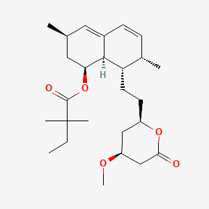 SiMvastatin 4'-Methyl Ether structure, CAS 864357-88-0