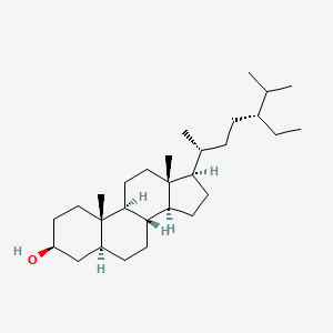 STIGMASTANOL structure, CAS 83-45-4
