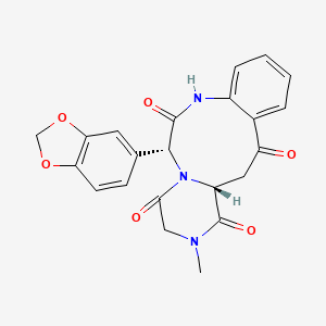 Tadalafil EP impurity H structure, CAS 1978322-98-3