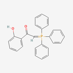 (2-HYDROXYBENZOYL)METHYLENETRIPHENYLPHOSPHORANE structure, CAS 81995-11-1