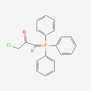 3-CHLORO-2-OXOPROPYLIDENE TRIPHENYLPHOSPHORANE structure, CAS 13605-66-8