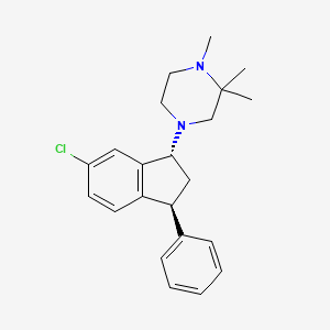 Zicronapine structure, CAS 170381-16-5