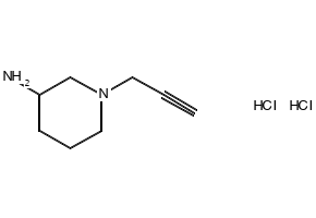 1-(prop-2-yn-1-yl)piperidin-3-amine structure, CAS 1247503-99-6