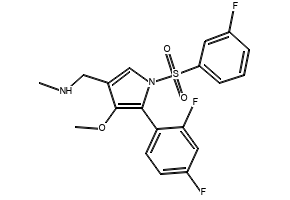 FEXUPRAZAN / ABEPRAZAN structure, CAS 1902954-60-2