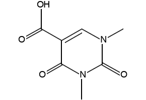 1,3-DiMethyl-2,4-dioxo-1,2,3,4-tetrahydropyriMidine-5-carboxylic Acid structure, CAS 4869-45-8