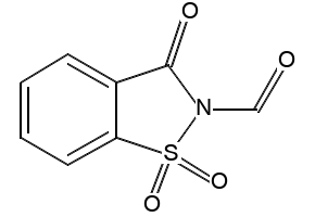 N-ForMylsaccharin structure, CAS 50978-45-5