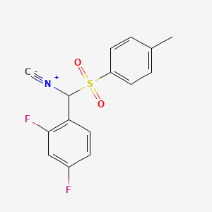 α-Tosyl-(2,4-difluorobenzyl)isocyanide structure, CAS 660431-66-3