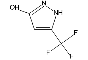 5-(TRIFLUOROMETHYL)-1H-PYRAZOL-3(2H)-ONE structure, CAS 76480-99-4