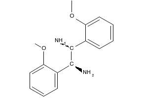 (1S,2S)-1,2-Bis(2-methoxyphenyl)ethane-1,2-diamine structure, CAS 148240-65-7