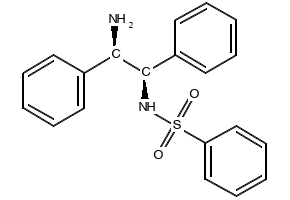 N-[(1R,2R)-2-aMino-1,2-diphenylethyl]-BenzenesulfonaMide structure, CAS 603996-85-6