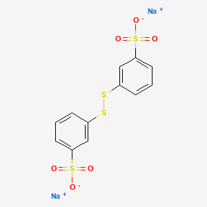 disodium 3,3'-dithiobis(benzenesulphonate) structure, CAS 27738-87-0