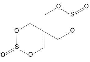 3,9-dimethyl-2,4,8,10-tetraoxa-3,9-diphosphaspiro[5.5]undecane 3,9-dioxide structure, CAS 3001-98-7