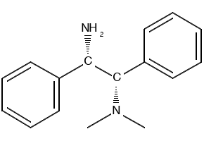 (1S,2S)- N',N'-diMethyl-1,2-diphenyl-1,2-EthanediaMine structure, CAS 344402-87-5