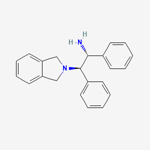 (αR,βR)-1,3-dihydro-α,β-diphenyl-2H-Isoindole-2-ethanamine structure, CAS 951322-70-6