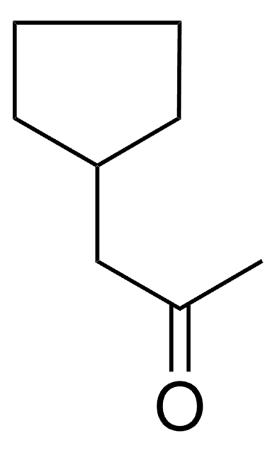 CYCLOPENTYLACETONE structure, CAS 1122-98-1