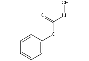 Hydroxycarbamic acid phenyl ester structure, CAS 38064-07-2
