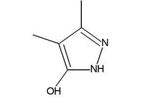 4,5-DiMethyl-2H-pyrazol-3-ol structure, CAS 145092-15-5