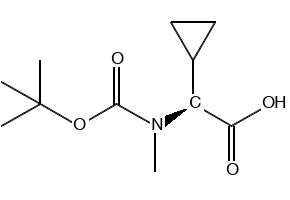 methyl (S)-2-((tert-butoxycarbonyl)amino)-2-phenylacetate structure, CAS 143978-88-5