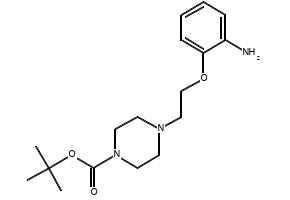 1-(2'-FLUORO)ETHYL-4-(TERT-BUTYLOXYCARBONYL)PIPERAZINE structure, CAS 184042-58-8