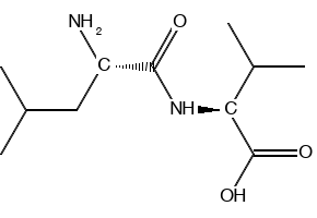 H-LEU-VAL-OH structure, CAS 13588-95-9