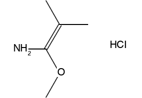 METHYL 2-METHYLPROPANIMIDIC ACID HYDROCHLORIDE structure, CAS 39739-60-1
