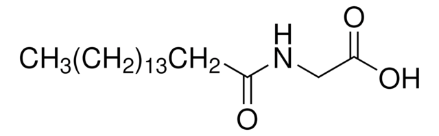 PALMITOYL GLYCINE structure, CAS 2441-41-0
