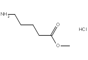 Methyl 5-aminopentanoate hydrochloride structure, CAS 29840-56-0