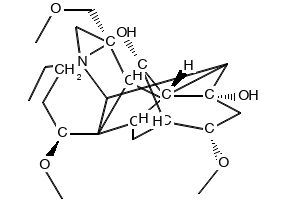 talatisamine structure, CAS 20501-56-8