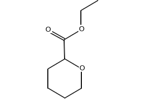 ethyl tetrahydro-2H-pyran-2-carboxylate structure, CAS 110811-34-2
