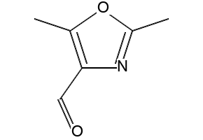 2,5-DIMETHYL-1,3-OXAZOLE-4-CARBALDEHYDE structure, CAS 92901-88-7