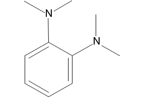 N,N,N',N'-TETRAMETHYL-O-PHENYLENEDIAMINE structure, CAS 704-01-8
