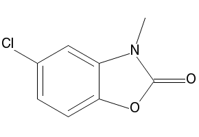 5-Chloro-3-methylbenzoxazol-2(3H)-one structure, CAS 5790-90-9