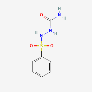 Benzenesulfonyl semicarbazide structure, CAS 10195-68-3