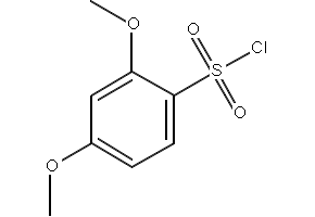 2,4-DIMETHOXYBENZENESULFONYL CHLORIDE structure, CAS 63624-28-2