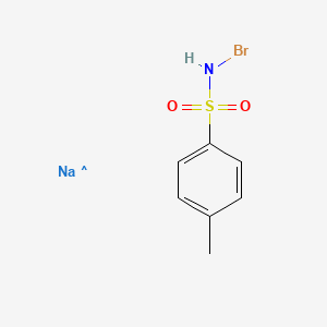 sodium N-bromo-p-toluenesulphonamidate structure, CAS 41085-71-6