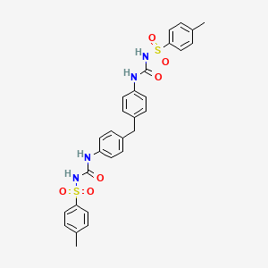 4,4''-Bis-(p-tolylsulfonylureido)-diphenylmethane structure, CAS 151882-81-4