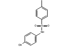 N-(m-hydroxyphenyl)-p-toluenesulphonamide structure, CAS 1146-43-6