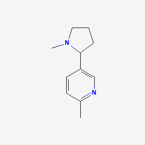 (+/-)-6-Methylnicotine structure, CAS 101540-79-8