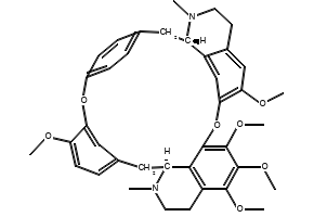 HERNANDEZINE structure, CAS 6681-13-6